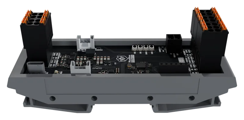 MPPT Charger in its enclosure, front
