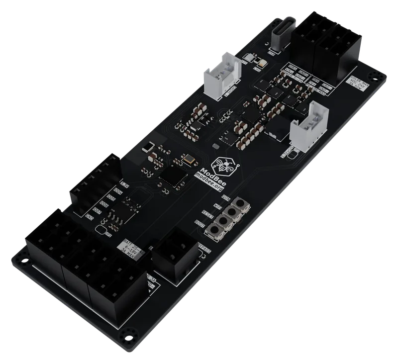 MPPT Charger board from the other side