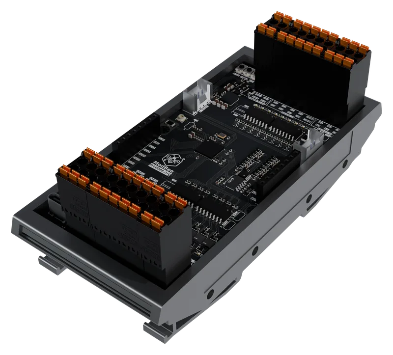 Node UIO in its enclosure, from the left
