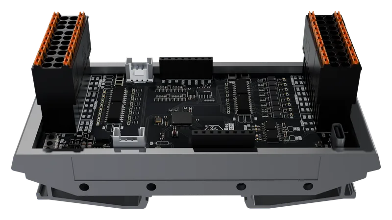 Node UIO in its enclosure, from the front